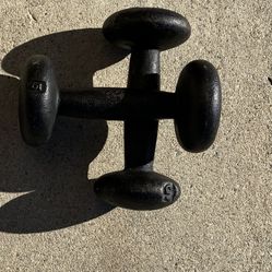 Vintage Copies - Dumbbells 5 Pounds 