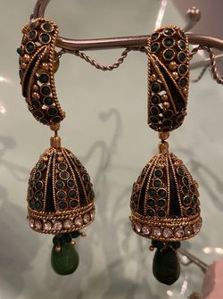Indian  Bollywood Earrings Diwali Time 