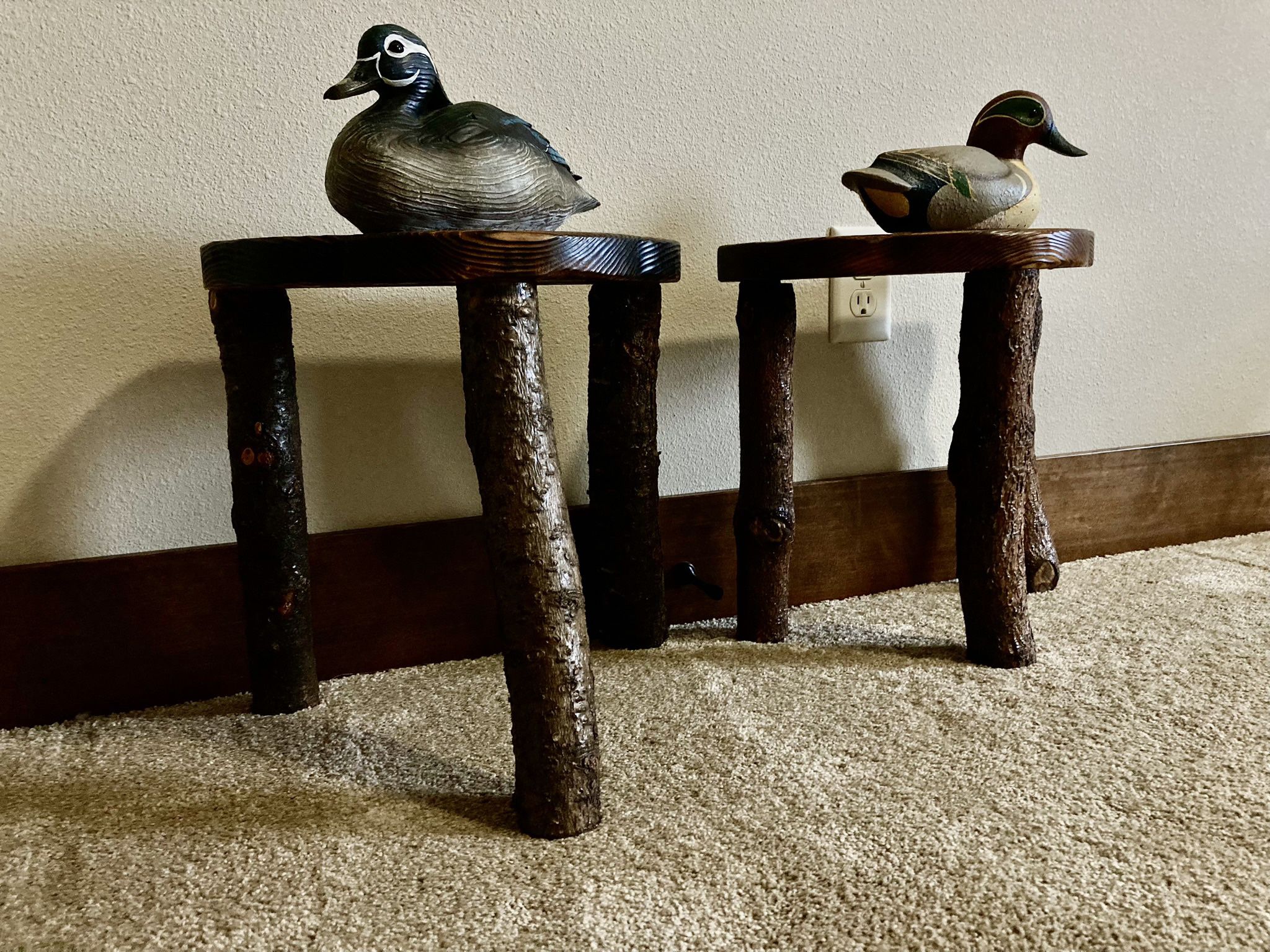 Rustic Side Tables