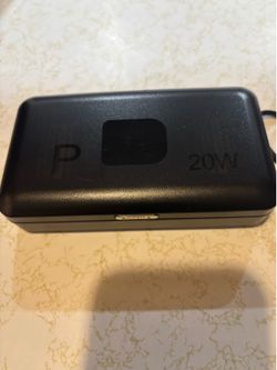 Camera battery and charger set
