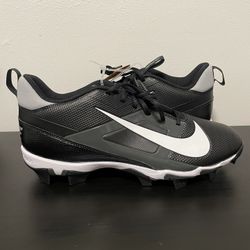 Nike Alpha Menace 4 Shark Football Cleats Mens Size 11.5 Black FQ3875-001 NEW