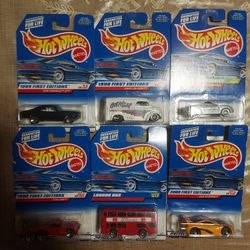Vintage Hot Wheels (Some First Edition) 1998, 1999 And 2000