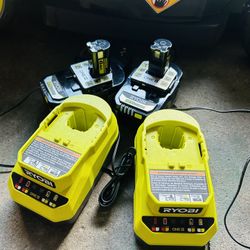 ONE+ HP 18V Brushless 20 in. Cordless Battery Walk Behind Self-Propelled Lawn Mower w/ (2) 6.0 Ah Ba