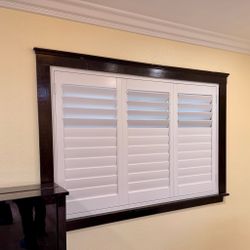 Custom Interior Shutters- REAL WOOD & LIFETIME WARRANTY, Plantation, Window Treatments and Coverings, Persianas de Madera, 0% FINANCING