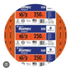 Romex Wire 10/2 250 Ft 