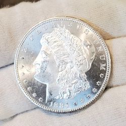  1884 CC * BU MS++ FROSTY PL MIRRORS!! INCREDIBLE MORGAN SILVER DOLLAR