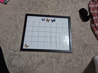 Dry Erase White Board Calender