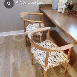 Set of 2, Safavieh Bandelier Stacking Dining Chairs