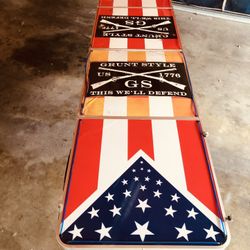 Folding  Beer Pong Table Lighted