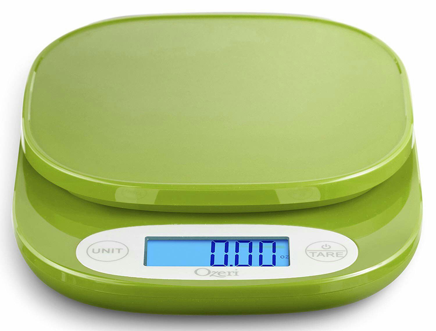 Ozeri ZK420 Garden and Kitchen Scale, with 0.5 g (0.01 oz) Precision Weighing Technology, in Greenery