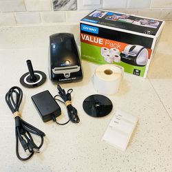 Dymo LabelWriter 450 Thermal Label Writer Printer w/ Original AC Adapter 1750110