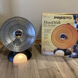 Presto heat dish plus footlight #07194 Like New