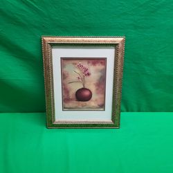 Flower in a vase painting