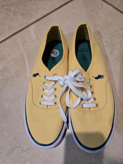 Ralph Lauren canvas sneakers