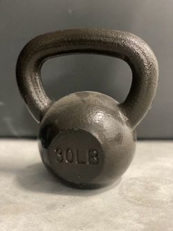 30 lbs Cast Iron Kettlebell