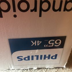 Phillips 65” Inch TV