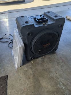 Used Vevor Air scrubber filter 3-stage. HEPA