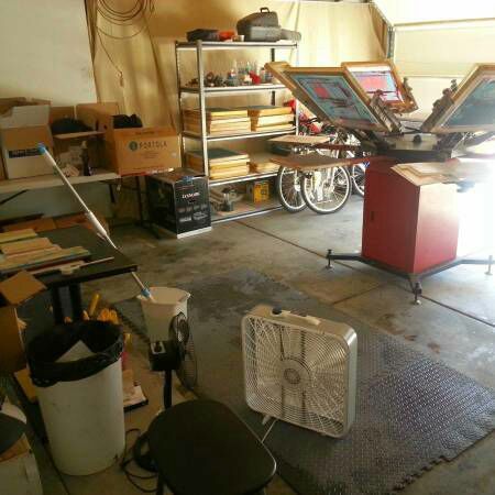 Screen Printing Machine complete package