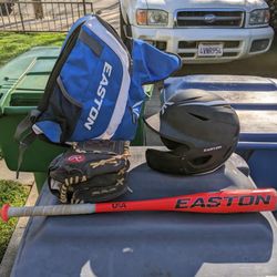 Baseball Equipment In New Condition 