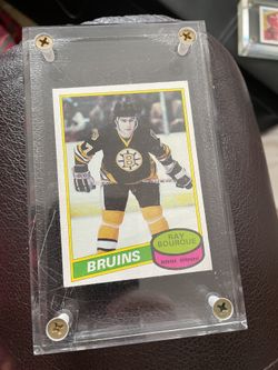 BOSTON BRUINS RAY BOURQUE ROOKIE CARD