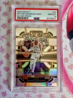2023 Select Silver Prizm Victor Wembanyama PSA 10