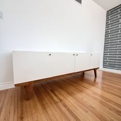 Modern Media Console Credenza TV Stand - West Elm