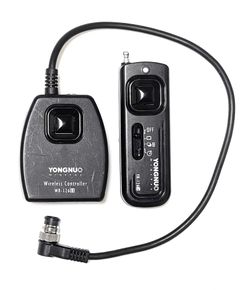 Yongnuo YN-126tx Remote & Yongnuo WR-126RX Wireless Shutter Controller For Nikon D800 series
