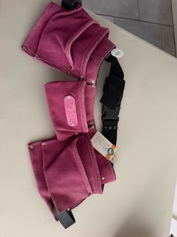 11 Pocket Leather Belt