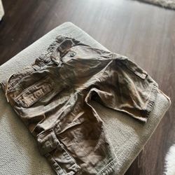 camo jean shorts