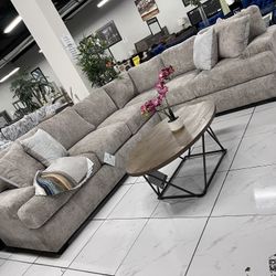 “L” Shape Sectional ✨ Customizable 🎨