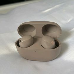 Sony WF-1000XM5 True Wireless Noise Cancelling Earbuds - Smoky Pink