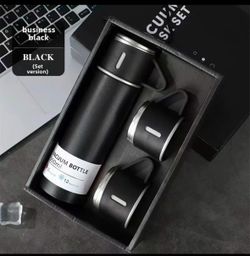 Coffee Thermos Stainless Steel Vacuum-Insulated Water Bottle, 500ml/16.9oz Insul