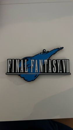 Final Fantasy VII 3D Printed Logo Sign