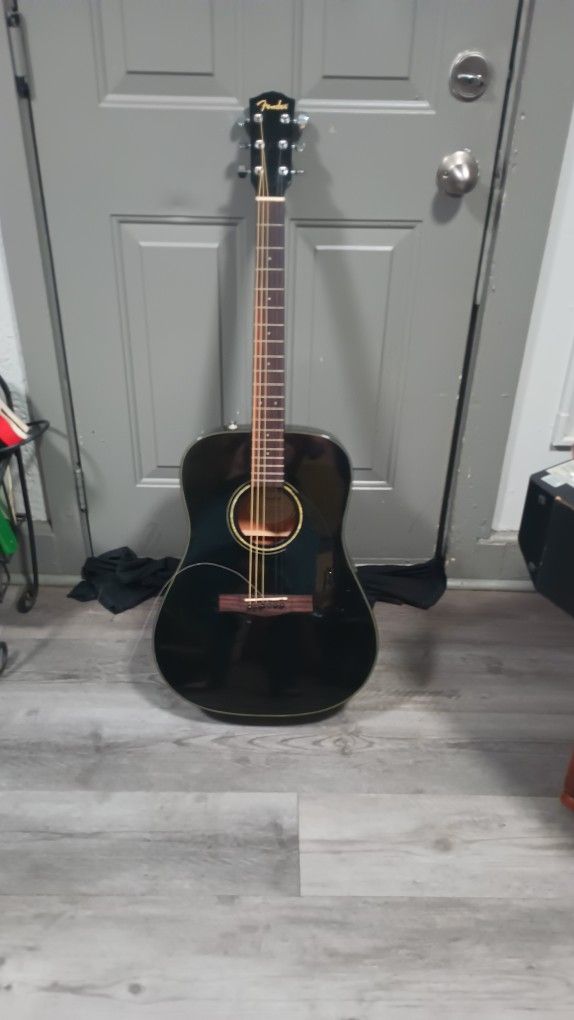 Guitar Fender Acoustic Cd -60