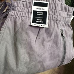 Refuge grey jogger XL Brand new