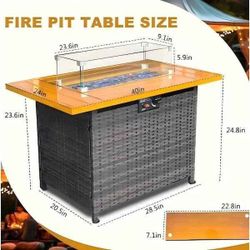 Propane Fire Pit Table Christmas Special 