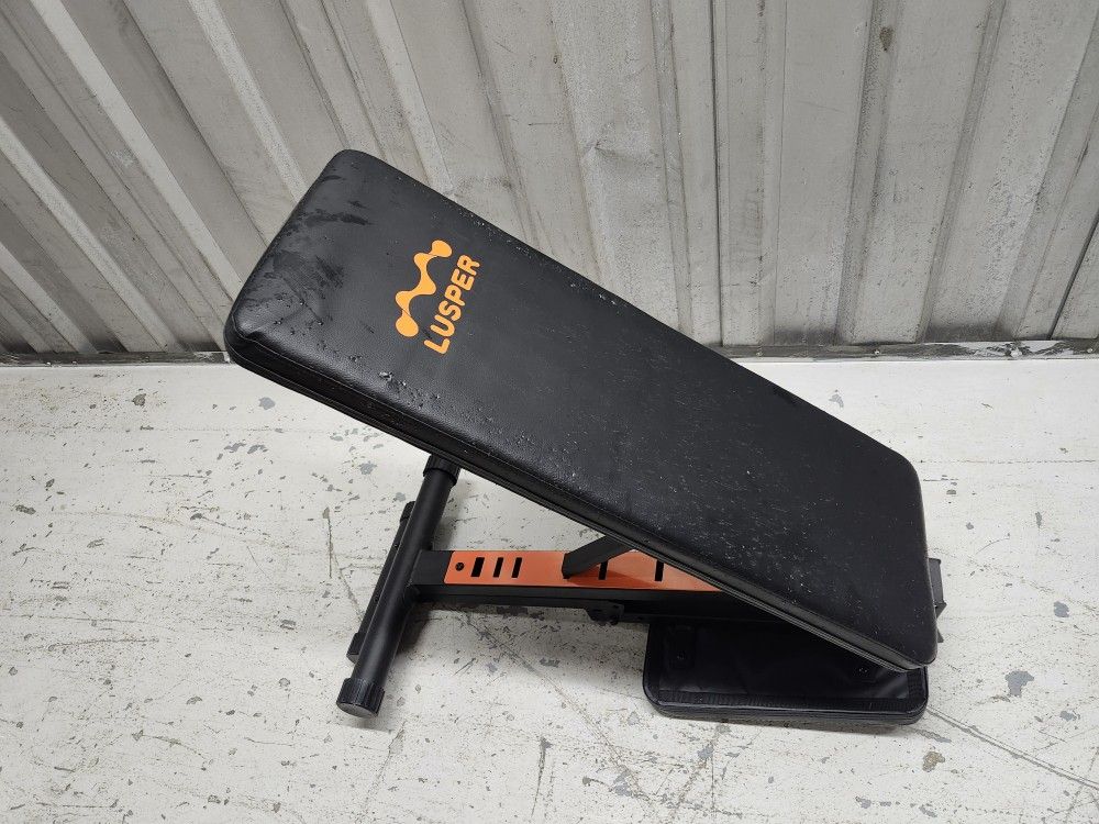 Adjustable Weight Bench Lusper
