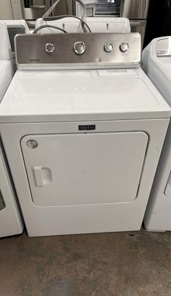 Maytag Electric Dryer – Sensor Dry + Wrinkle Control (White)