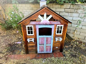 Nice Wooden Playhouse