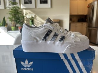 Adidas womens platform hot sale shoes