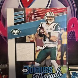 2019 Donruss Darnold Jersey/Patch Card 