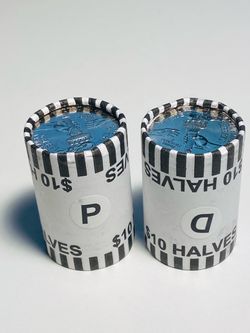 2 Rolls of U.S. Mint 2026 P&D Half Dollars. Uncirculated . A Great Collectable