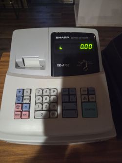 Sharp XE-A102 Cash Register