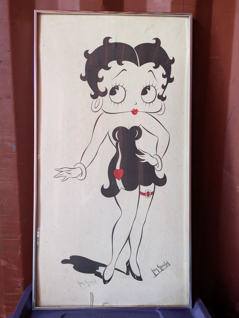 Jay Gould Print Of Betty Boop