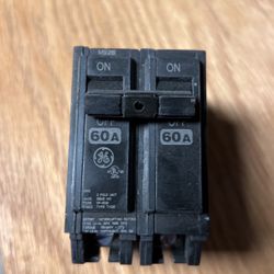 2 Pole 60 Amp GE Type THQB