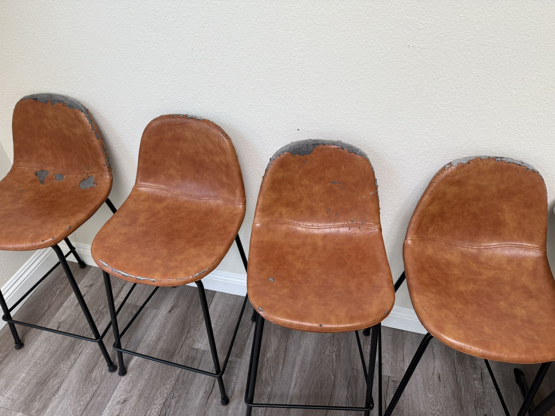 Set Of 4 Bar Stools