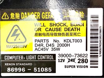 HEADLIGHT IGNITER BOX
