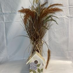 Adorable Birdhouse / Harvest Decoration Leaves / Together !!! 