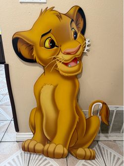 Lion king backdrop props
