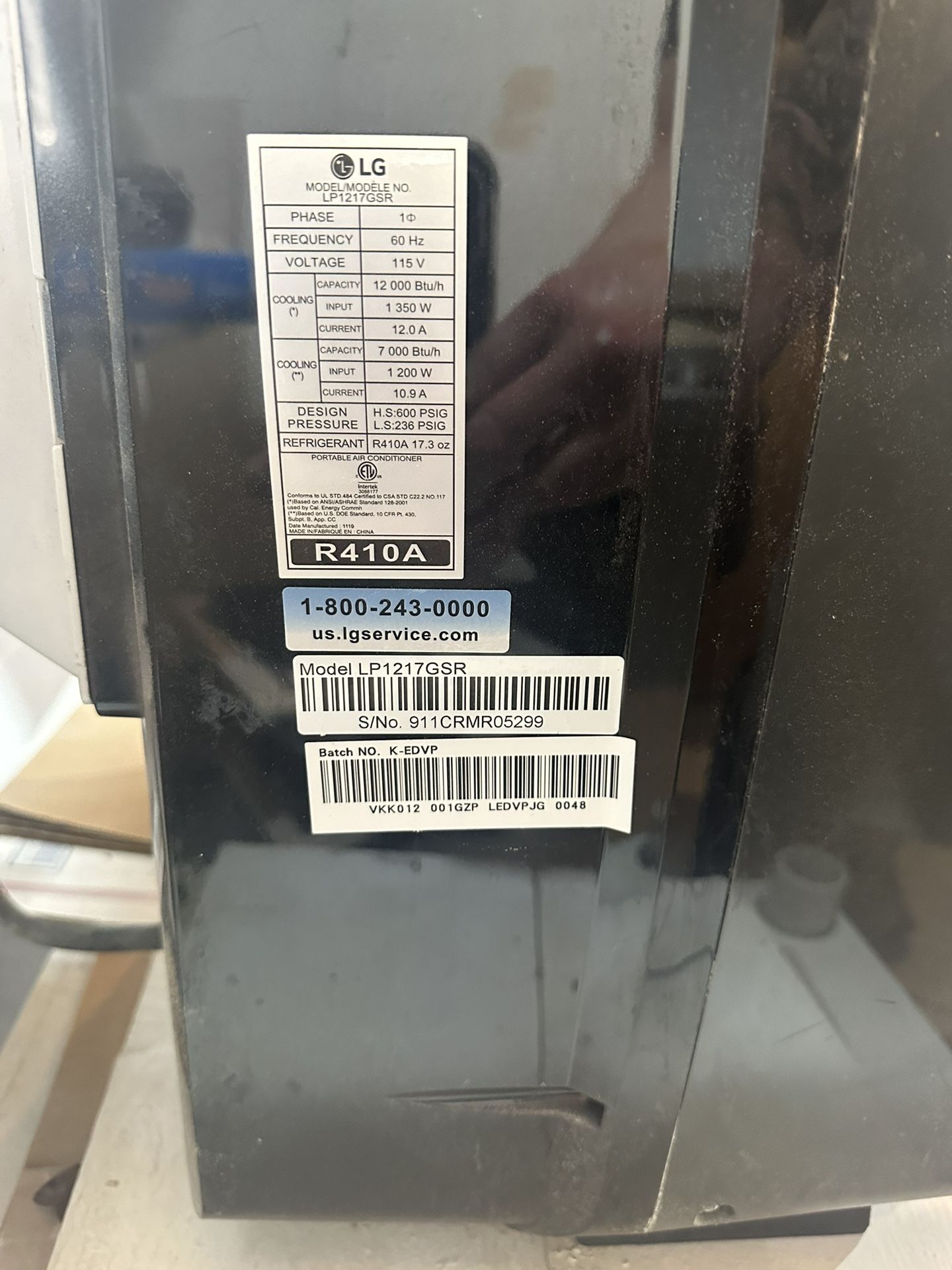 LG AC Unit